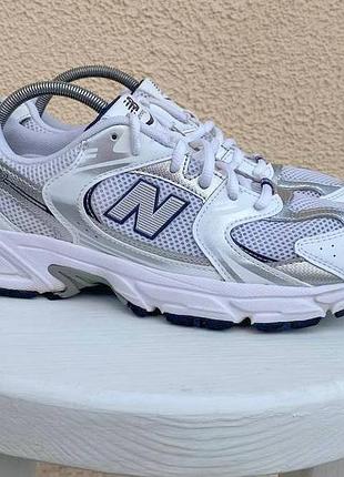 New balance 530 женские спортивные кроссовки белые оригинал 38 38.5 размер