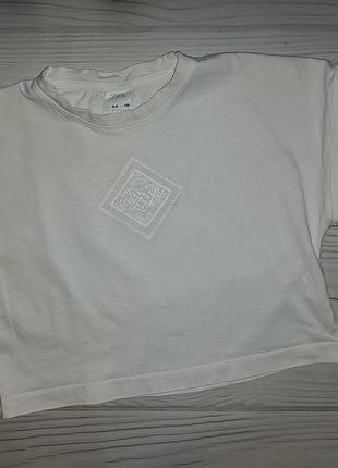 Футболка zara с вышивкой