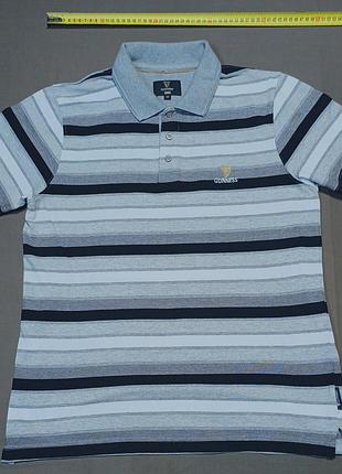 Плечи 41 см guinness size m в полоску поло 100% cotton пуговицы брендированные