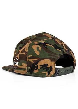 Кепка blackskies snapback камуфляжна джинсова бейсболка