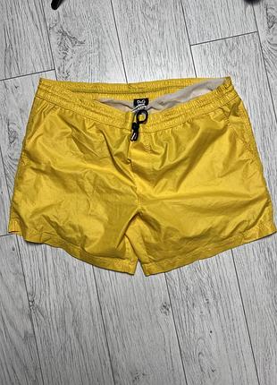 Шорти dolce & gabbana розмір xl в хорошому стані, яскравий жовтий колір. оригінал  вживана річ