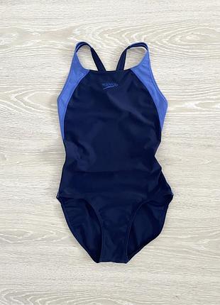 Speedo жіночий спорт купальник темно-синій