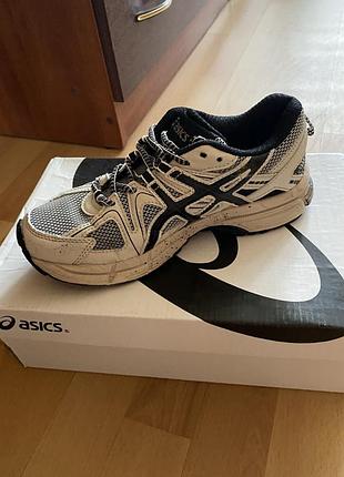 Asics gel-kahana 8 gore-tex termo beige black, асікси жіночі