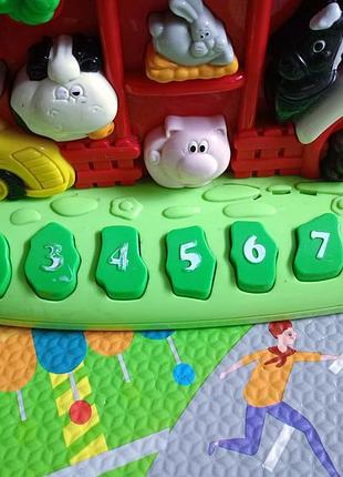 Интерактивная двухязычная игрушка chicco "ферма" 3