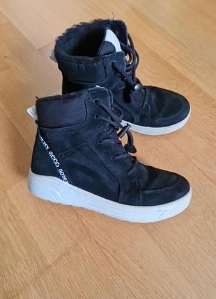 Зимние сапоги ботинки дутики ecco urban snowboarder gore-tex / размер 33 (21,5см) оригинал