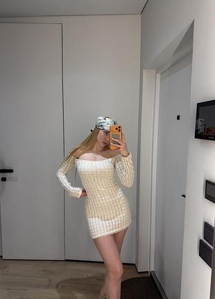 Сукня бежева 3