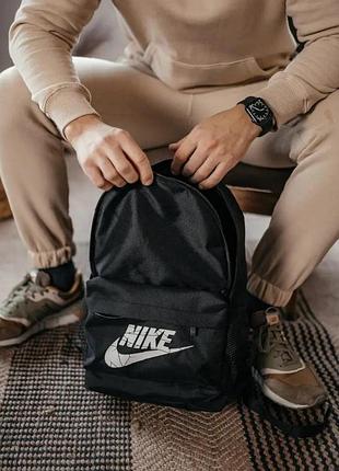 Рюкзак мужской черный nike, сумка спорт найк