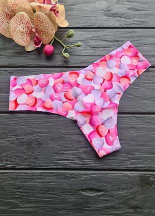 Бесшовные трусики стринги виктория сикрет victorias secret