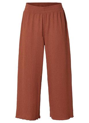 Штани кюлоти укорочені для жінки esmara lycra® 443528_472763 l коричневий