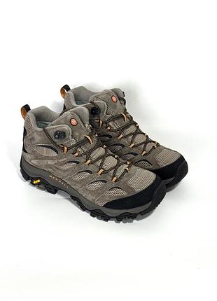 Оригінал трекінгові ботінки кросівки merrell moab 3 mid gore-tex (j0135793) оригинал мерел