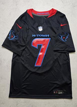 Американський футбол nike vapor f.u.s.e. limited c.j. stroud #7 houston texans h-town jersey