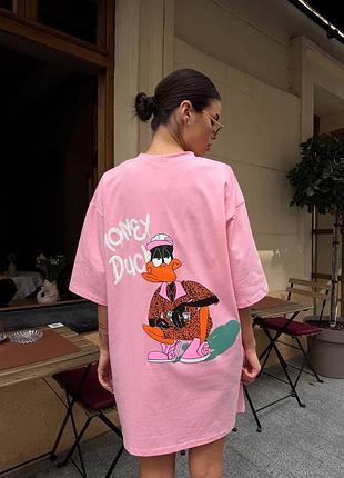 Жіноча сукня футболка money duck