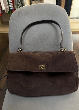 Сумка із замші runa bags