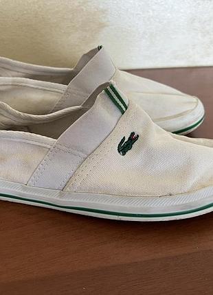 Мокасіни для хлопчика lacoste