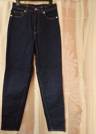 Жіночі джинси h&m divided, темно-сині, розмір eur 36