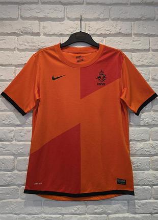 Футболка nike netherland 2012-2014 s взрослый, 158-170см, подростковый xl
