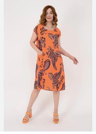 Сукня платье сарафан лен zara италия glossy