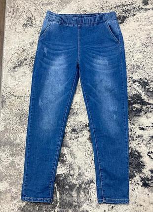Джинсы на резинке р l/xl bos jeans