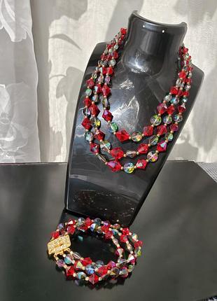 Vendome коллекционный сет браслет и колье с ав