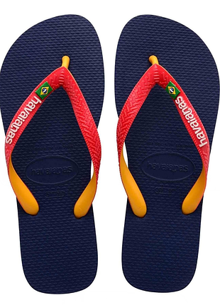В'єтнамки шльопанці havaianas brasil logo 39-40, унісекс