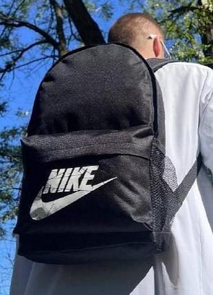Рюкзак спортивний чорний nike, сумка чоловіча найк