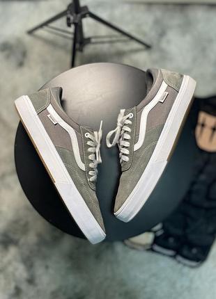 Кеди vans berle чоловічі 46 розмір замшеві сірі desert taupe