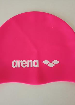 Шапочка для плавання arena classic silicone шапочка для плаванья
