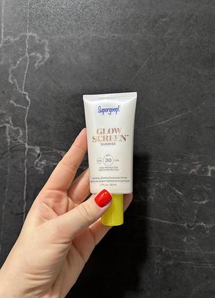 Spf крем supergoop glow