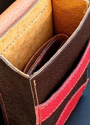 Мужская поясная сумка в винтажном стиле 5