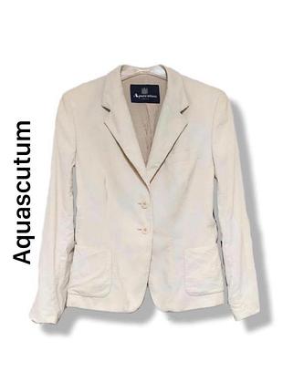 Блейзер жакет пиджак винтаж вельвет aquascutum