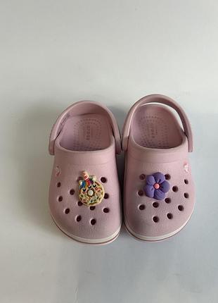 Дитячі сабо від crocs для дівчинки 2