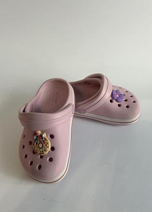 Дитячі сабо від crocs для дівчинки 4