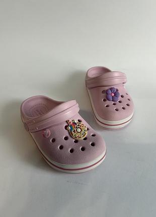 Дитячі сабо від crocs для дівчинки 3