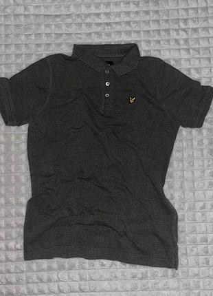 Поло футболка lyle &amp; scott