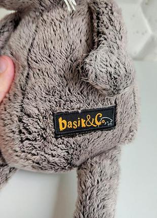 Мягкая игрушка кот басик серый котик басик basic &amp; co budi basa 5