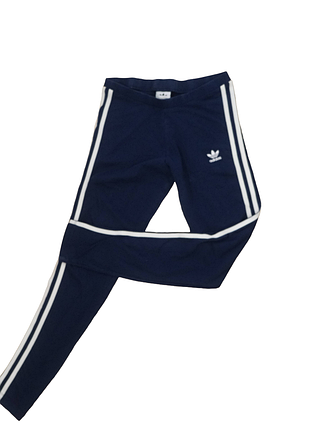 Темно-синие леггинсы adidas с логотипом размер xs