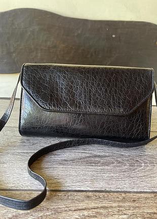 Винтажная лаковая сумочка bally