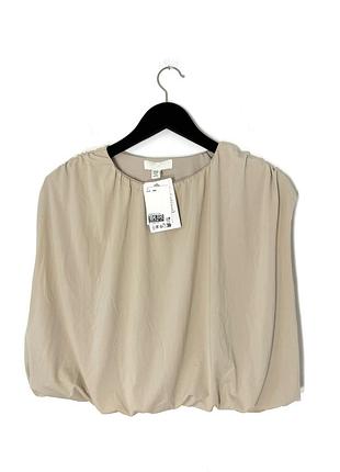 Об’ємна блуза балон h&m
