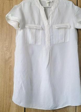 Платье летнее лён h&amp;m 5