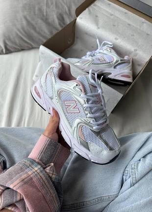 New balance 530 silver pink