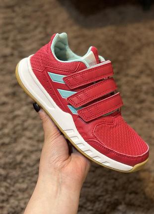 Оригінальні дитячі кросівки на дівчинку adidas 32 розмір (20.5см устілка) б/в сітка літо