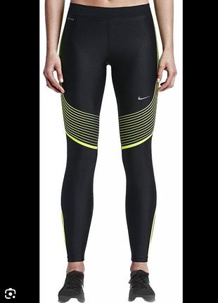 Лосины леггинсы nike dri fit running оригинал женские спортивные тренировочные m