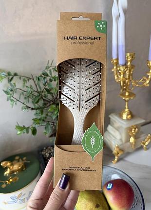 Гребінець hair expert eco wheat straw brush, beige (5439 m-2) расческа