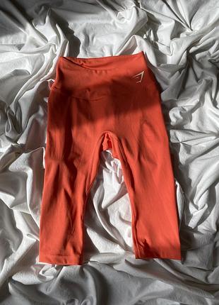 Укорочение леггинсы капри gymshark s