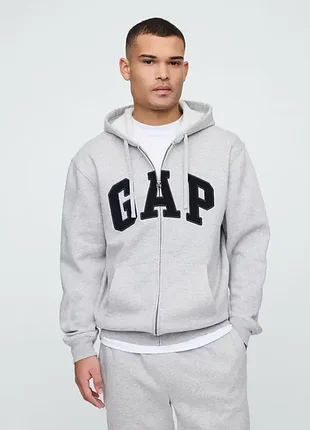 Худі на блискавці gap grey / худи на молнии gap grey | оригінал | l, xl