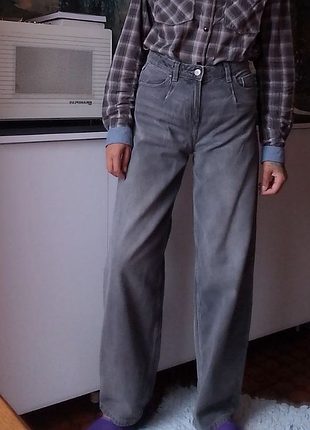 Джинси house baggy сірі, стильні