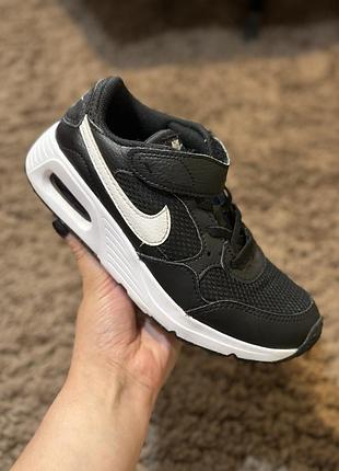 Оригінальні дитячі кросівки nike air max 33 розмір (20.5см устілка) на липучках, літо б/в
