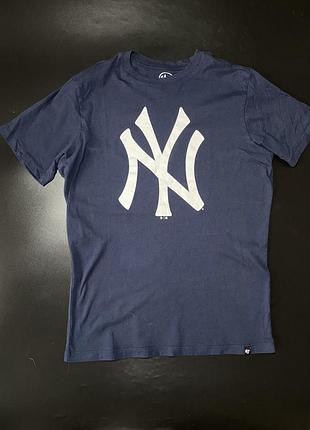 Футболка yankees 47 brand mlb