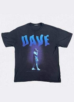 Футболка dave tour / rap tee • oversize • розмір l–xl