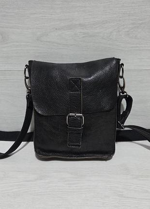 Кожаная мужская сумка touch bag